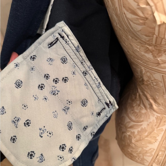 Free people sweat shirt Denim Blue Women's Jacket - Picture 10 of 12